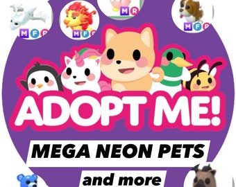 Adopt Me Mega Neon pets BUNDLE
