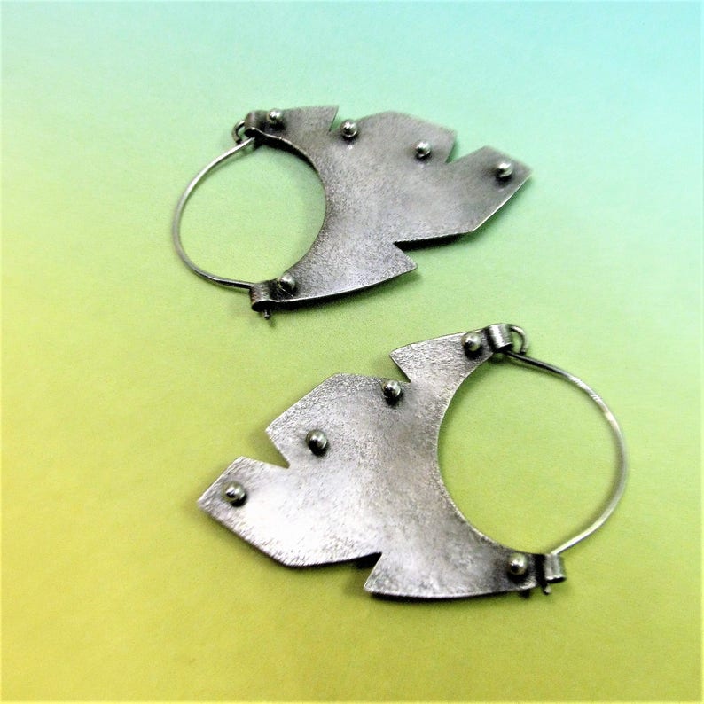 Pure Silver Kanak Earrings