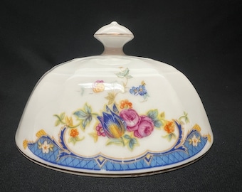 RARE! Hard to Find! Antique Vintage Princess Alpena Pattern Belwood Bavarian China 5 1/2” Lid Excellent Used Condition