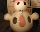 Vintage Cartoon Baby Toothbrush Holder Vase