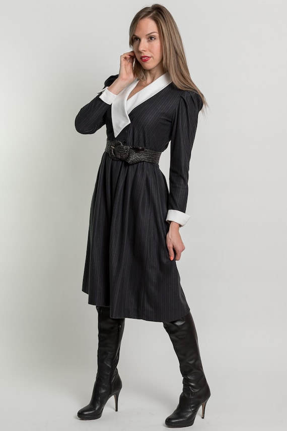 vintage collared dress