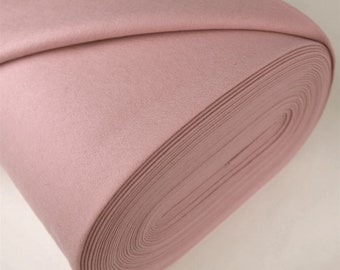 Pure Wool Felt - Rose Quartz - 1mm thick - 8cm x 180cm approx - Australian Merino Wool - craft felt - waldorf steiner felt