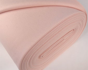Feutre pure laine - peau rose - 1 mm d'épaisseur - 13 cm x 180 cm environ - laine mérinos australienne - feutre artisanal - feutre waldorf steiner