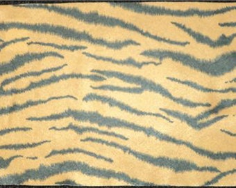 Printed felt - Tiger pattern -  22.5 x 30cm