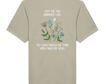 Camiseta con cuello redondo "Off I Go"