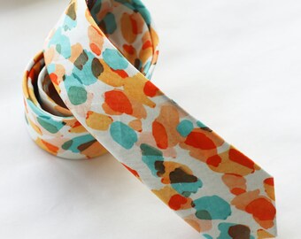 Colorful ties, men's ties, gifts for him, Father's Day ties