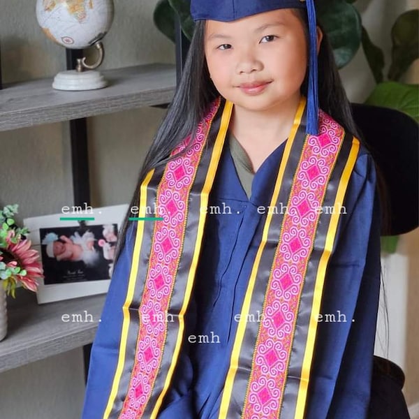 Hmong Graduation Stole for kids