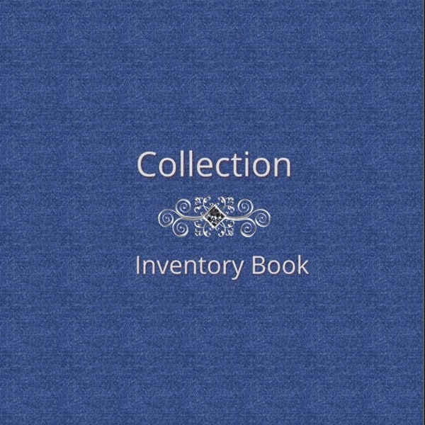 Collection Inventory Log Book