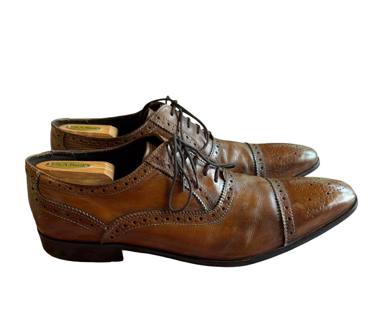 GIORGIO BRUTINI Wingtop Suede Leather Oxford. Camel. Size 13 Giorgio Brutini Shoes Men 9M Brown Collection Dress Academia  main image 2