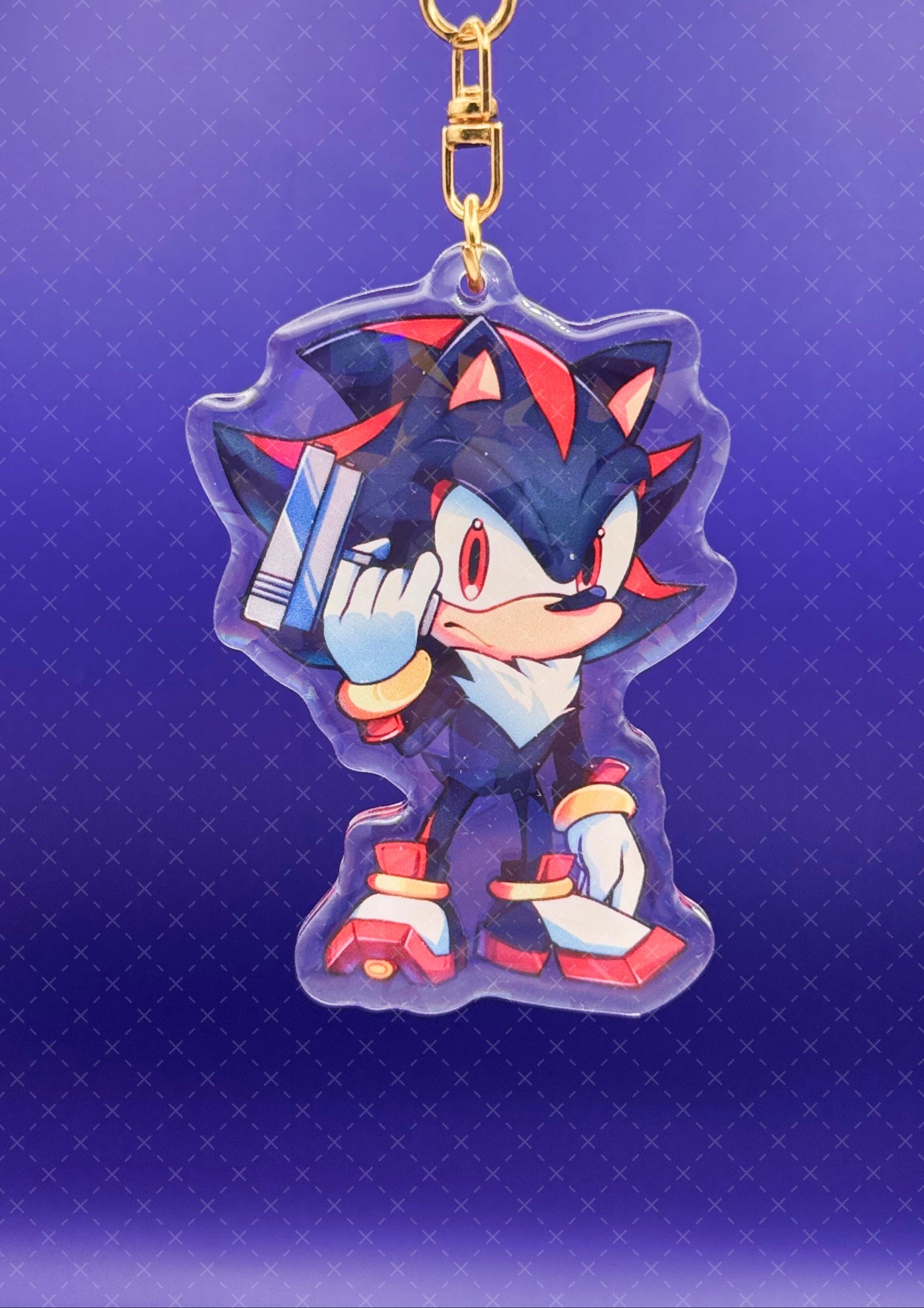 Sonic Keychains/charms - Sonic, Amy Rose, Tails, Shadow, Knuckles ...