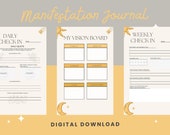 Manifestation Digital Journal- pdf, printable