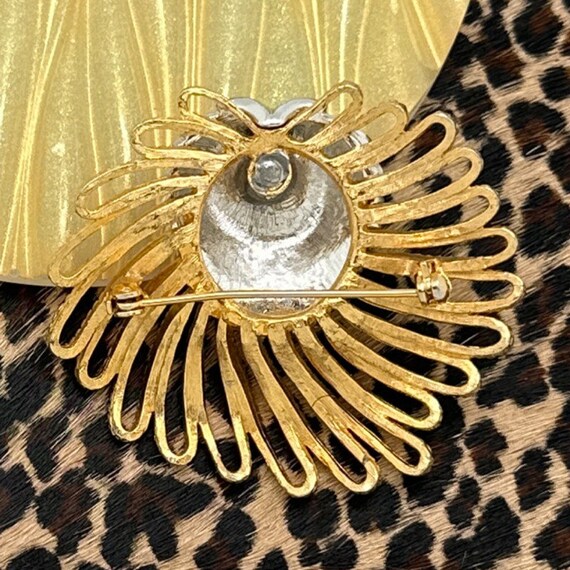 Lot De 12 Broches Vintage Neuves Années 60 - Dorées, Argentées Avec Strass - Parfait Pour Collection Ou Customisation