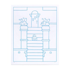Scouty Silkscreen Print