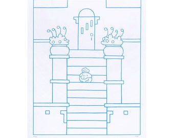 Scouty Silkscreen Print