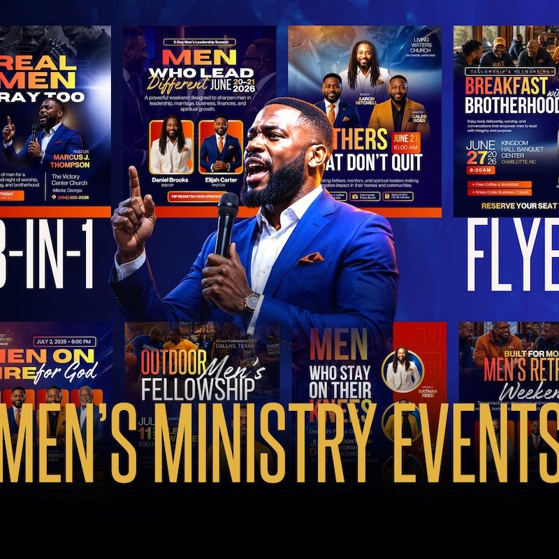 Church Program Mens Day - Etsy