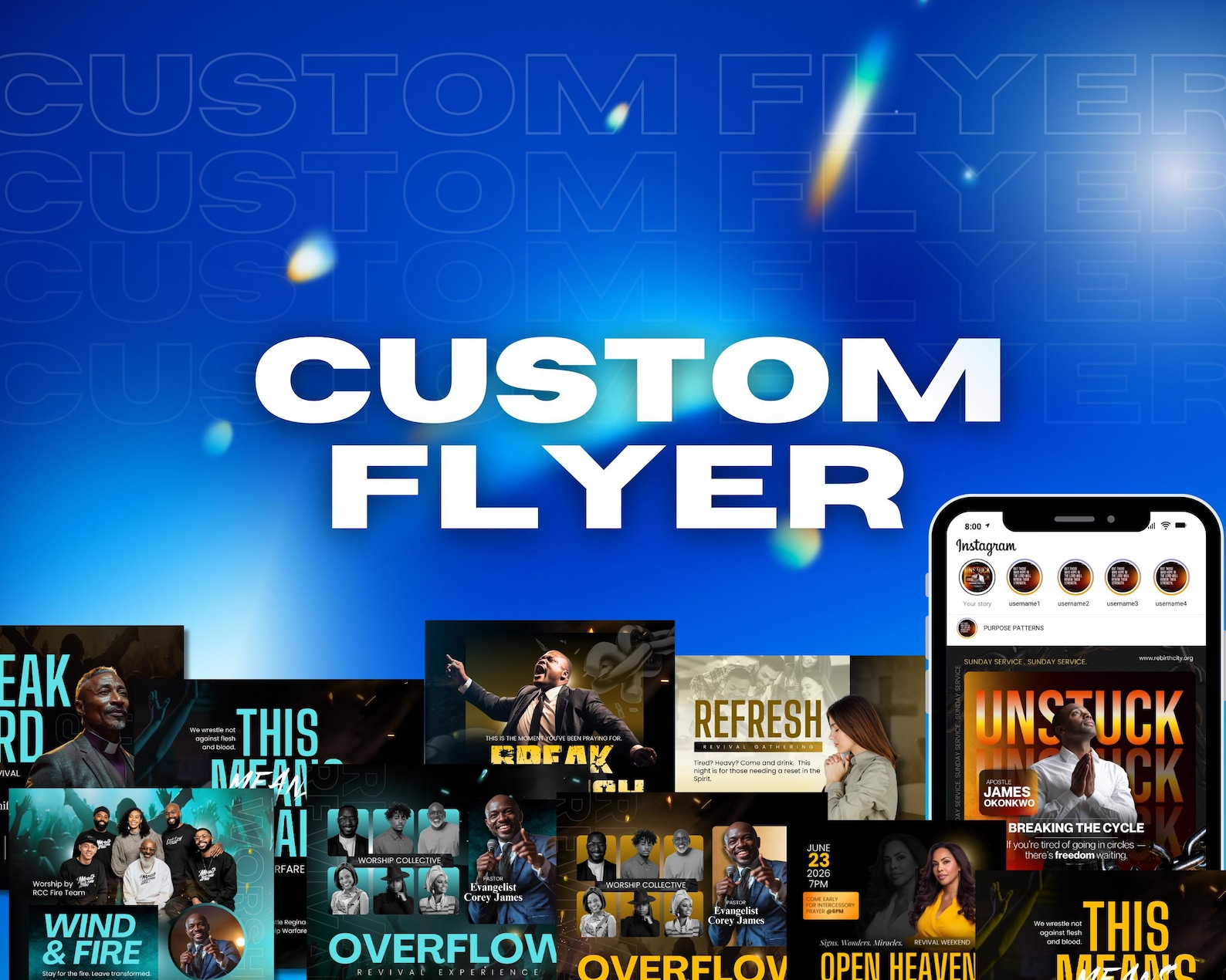 Custom Editable Flyer Template Personalized Canva Design Etsy