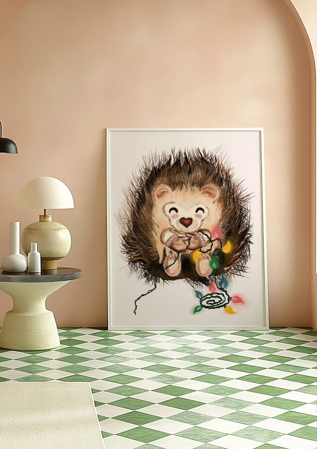 Porcupine Art Print Cute Animal Print Wall Decor Baby Shower Fine Art porcupine-art-print-cute-animal-print-wall-decor-baby-shower-fine-art