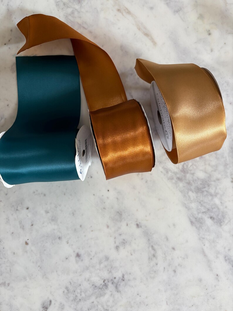 Satin Monogramed Bouquet Ribbon. Bridal Bouquet Ribbon. Quinceanera ...
