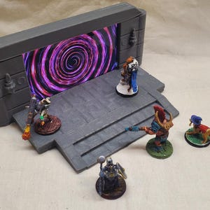 DnD and TTRPG Magic Portal – Modular Digital Portal and Phone Insert
