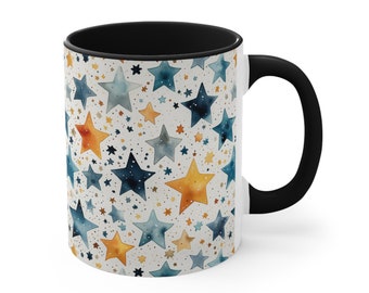 Starry Tapestry - Coffee Mug, Tea Cup, 11oz or 15oz - ORCA Coating - Microwave & Dishwasher Safe - Star Stars Unique Special Gift