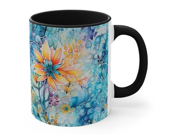 Fiesta Panache - Coffee Mug, Tea Cup, 11oz or 15oz - ORCA Coating - Microwave & Dishwasher Safe - Spring Egg Eggs, Easter Gift for Her