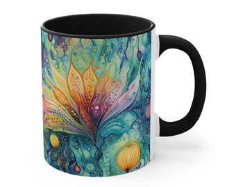 Enchanting Jubilee - Coffee Mug, Tea Cup, 11oz or 15oz - ORCA Coating - Microwave & Dishwasher Safe - Spring Egg Eggs, Easter Gift for Her