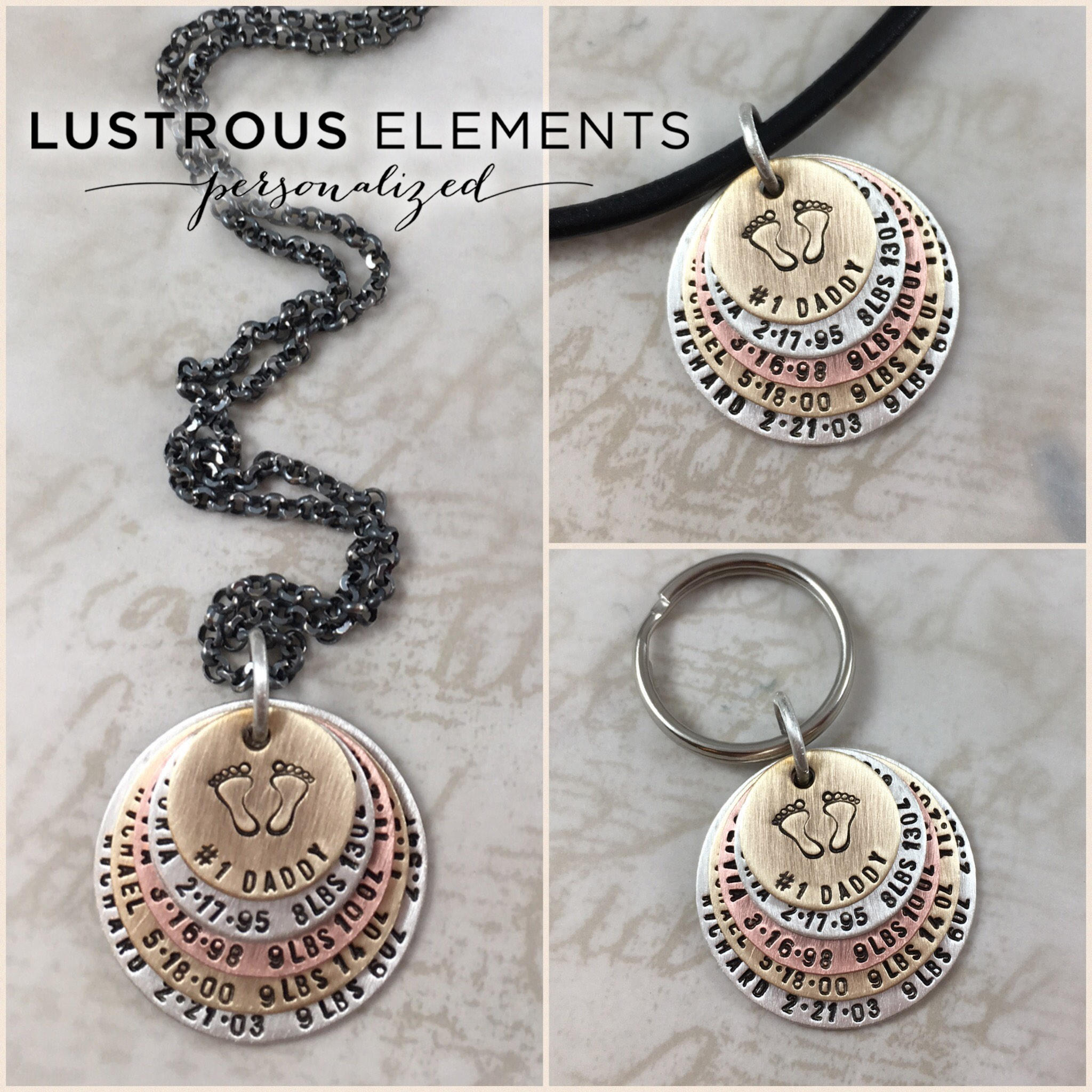 personalized jewelry for dad