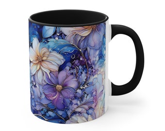 Blooming Bonanza - Coffee Mug, Tea Cup, 11oz or 15oz - ORCA Coating - Microwave & Dishwasher Safe - Spring Egg Eggs, Easter Gift for Her