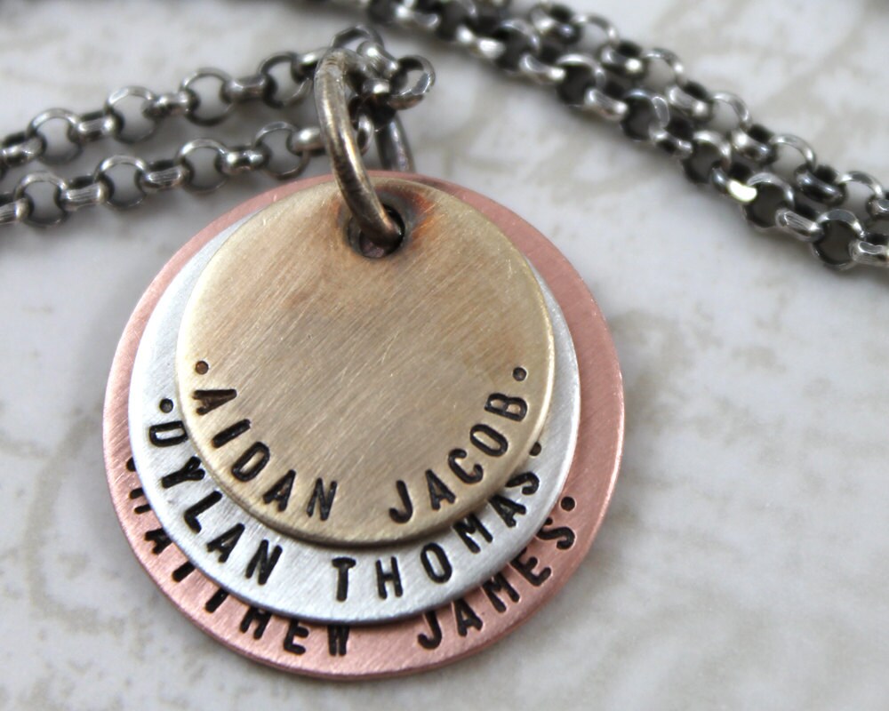 Men s Necklace With Children s Names 2024 www.alhudapk