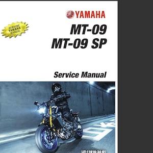 Manuale di assistenza Yamaha MT-09 2021, download del PDF per la riparazione della MT-09SP