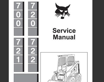 700 720 721 722 Skid Steer Loader Service Manual Shop Repair pdf