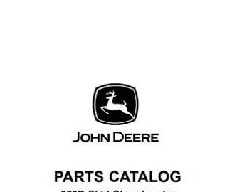 320D Skid Steer Loader Parts Catalog PC10135 John Deere PARTS CATALOG Manual Pdf Download