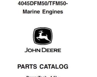 POWER TECH 4.5L 4045DFM50 TFM50 Engines Parts Catalog PC2758 PDF