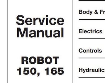 JCB 150, 165 Robot SERVICE Manual for Skid Steer Loader Download PDF