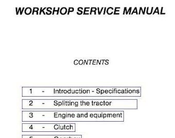 Repair 6100 Series Massey Ferguson 6110 6120 6130 6140 6150 6160 6170 6180 6190 Service Manual Tractors PDF