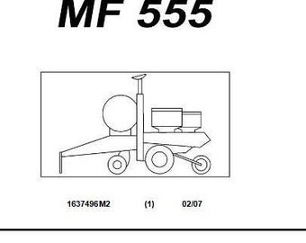 MF 555 PARTS Catalog Massey Ferguson PDF