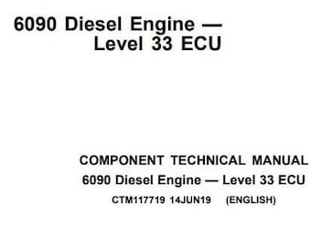 6090 Diesel Engine Technical Manual CTM117719 PDF