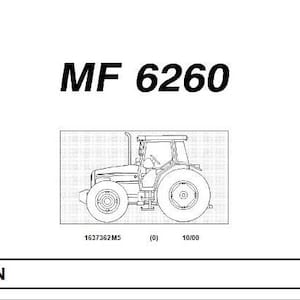 MF 6260 PARTS Catalog Massey Ferguson PDF