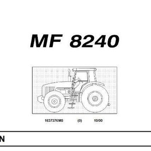 MF 8240 PARTS Catalog Massey Ferguson PDF