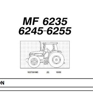 MF 6235 6245 6255 PARTS Catalog Massey Ferguson PDF