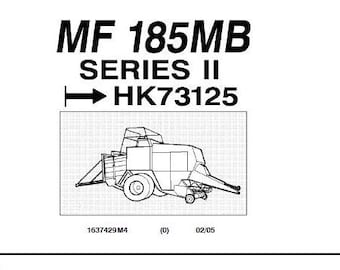 MF 185MB PARTS Catalog Massey Ferguson Series 2 PDF