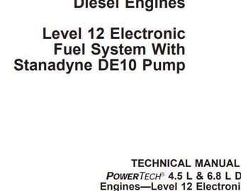 CTM331 POWER TECH 4.5L 6.8L Diesel Engine Level 12 Technical Manual PDF