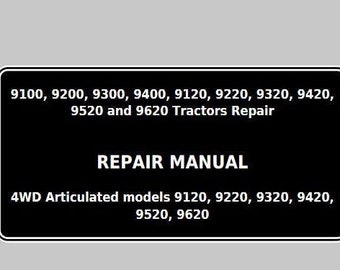 Repair - John Deere 9100 9200 9300 9400 9120 9220 9320 9420 9520 9620 Service Manual TM1623 PDF download