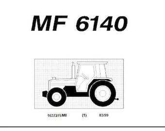 PARTS Catalog 6140 Massey Ferguson Tractors PDF