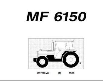 PARTS Catalog 6150 Massey Ferguson Tractors PDF