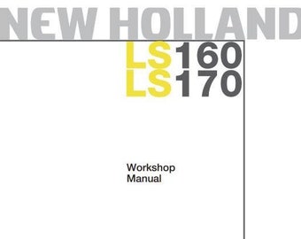 New Holland LS160 LS170 Skid Steer 2X Service Repair + Operators Manual PDF Download