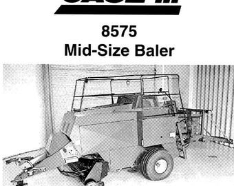 x2 Case 8575 and 8576 Accumulator for Mid-Sized Rectangular Balers Operators Manual PDF Download