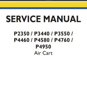 P2350 P3440 P3550 P4460 P4580 P4760 P4950 エアカートプランター New Holland サービス修理マニュアル PDF ダウンロード