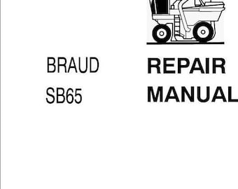 BRAUD SB65 Grape Harvester New Holland Service Repair Manual PDF Download