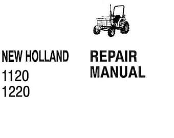 1120 1220 New Holland Tractors Service Repair Manual PDF Download